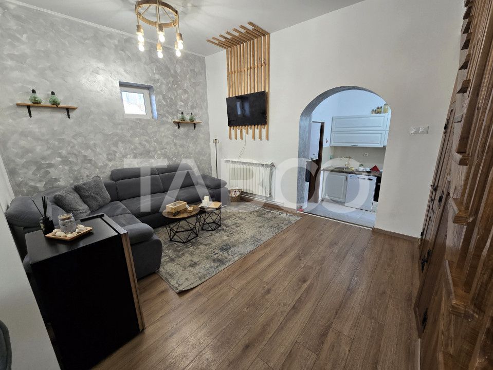 Apartament functional in regim hotelier 4 camere terasa parcare Sibiu – fotografia 3 din 19