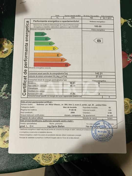 Apartament decomandat 54mp 2 camere si balcon zona Brana Selimbar – fotografia 10 din 10