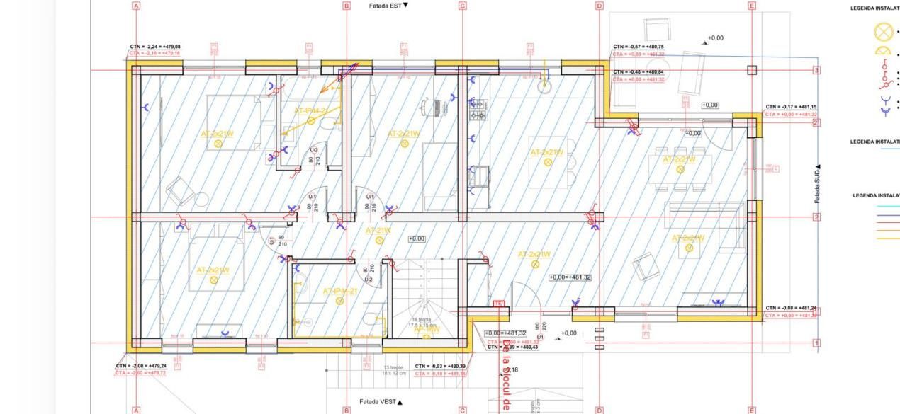 Casă individuală modernă cu garaje și teren 503mp – Chinteni – fotografia 8 din 17