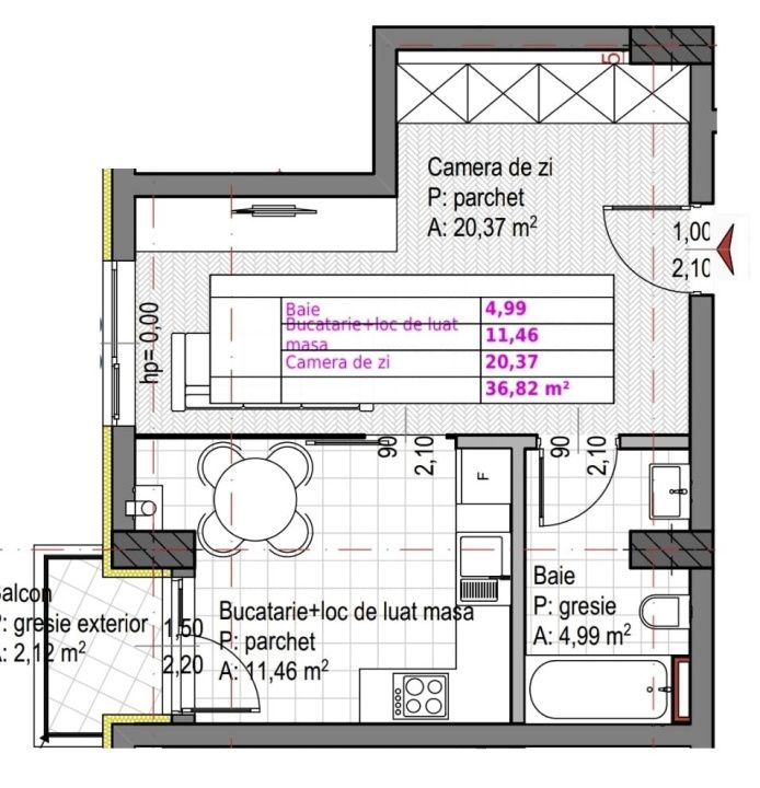 Studio ideal investitie pe strada Soporului – fotografia 3 din 7