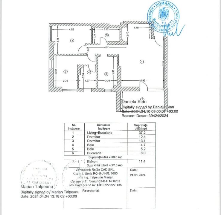 Apartament 3 camere 80,6MP | Panorama Lake | Sisesti | Vedere catre lac | – fotografia 12 din 12
