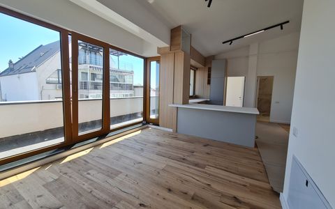 Apartament 2 camere cu terasa 13 mp, bloc boutique in zona Domenii