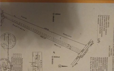 Teren de vânzare – 16.000 mp, deschidere 60 ml la Autostrada A1 București–Piteșt