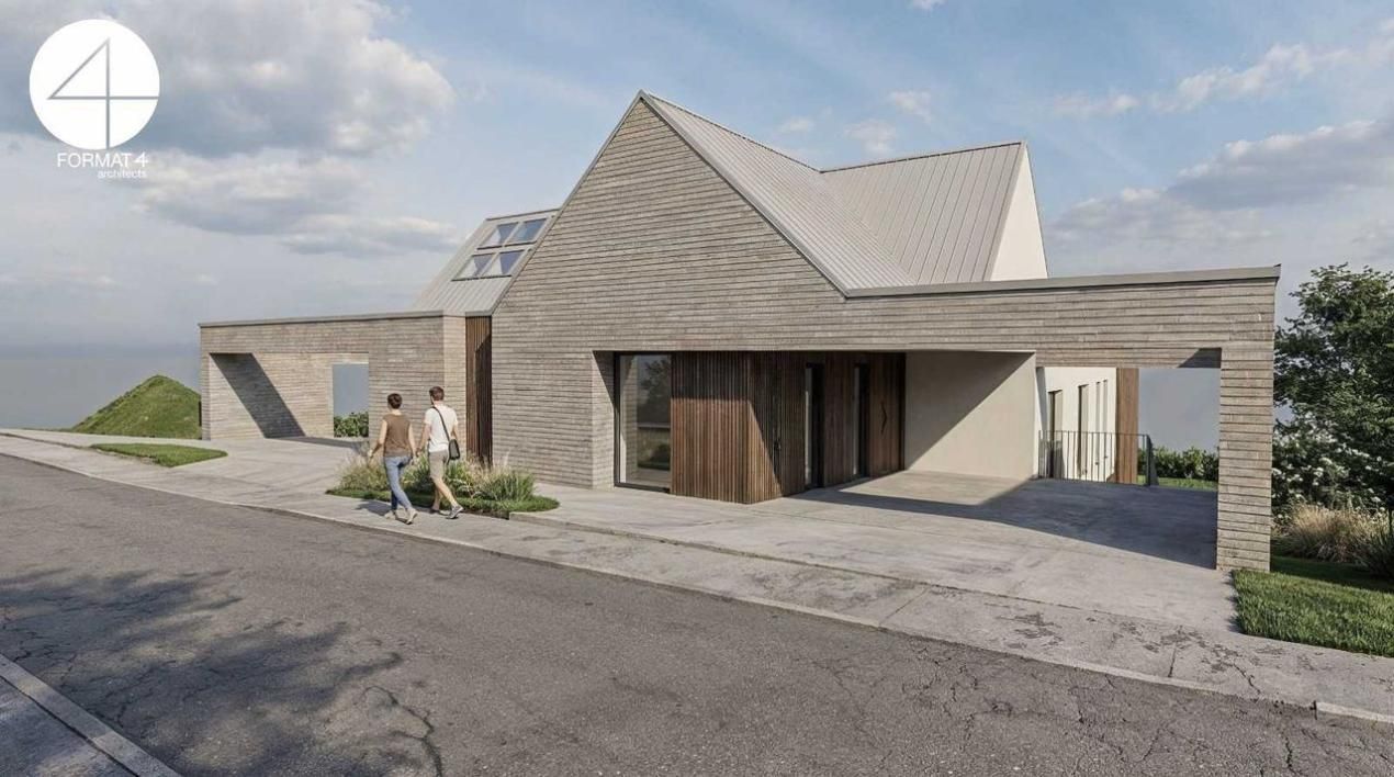 Casă cuplată, 5 camere, teren 410 mp, panoramă | Dâmbul Rotund – fotografia 2 din 8
