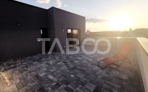 Casa individuala moderna cu terasa teren 408 mp zona Selimbar Sibiu
