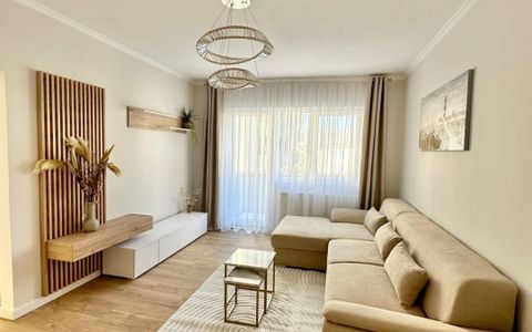 Apartament 2 camere 55 mp utili, semidecomandat, finisat,LUX zona Terra
