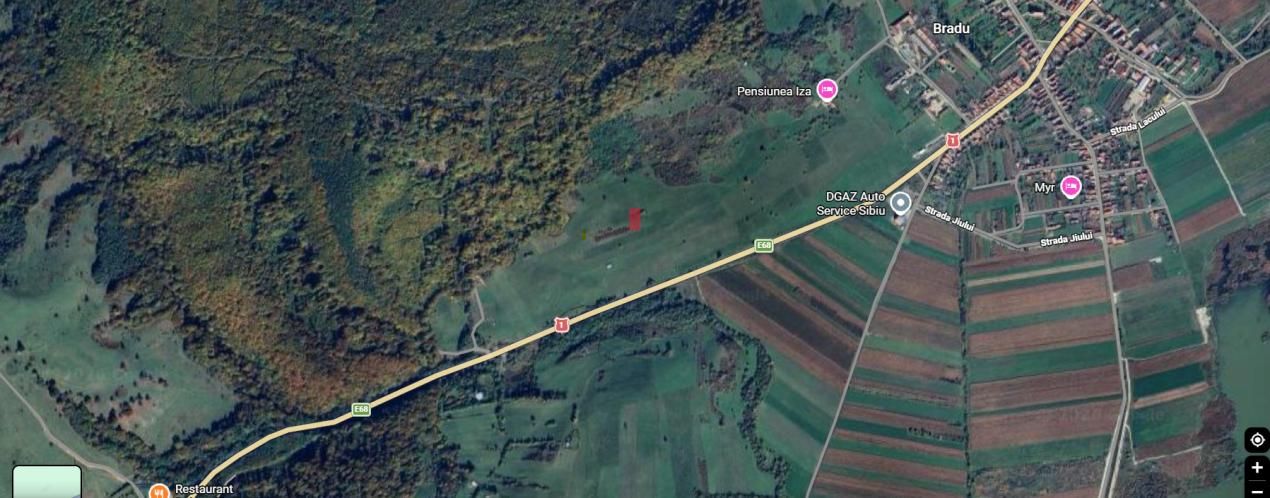 Teren 8300 mp în Bradu, Sibiu –  Priveliște spe Olt şi Munţii Făgăraş – fotografia 6 din 8