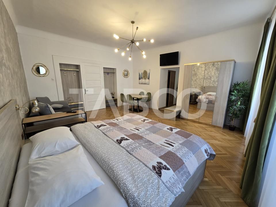 Apartament de vanzare in Centrul Istoric Sibiu 90 mpu mobilat utilat – fotografia 1 din 17