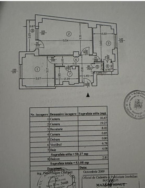 Mosilor/Carol apartament 2 camere decomandat de vanzare – fotografia 7 din 34