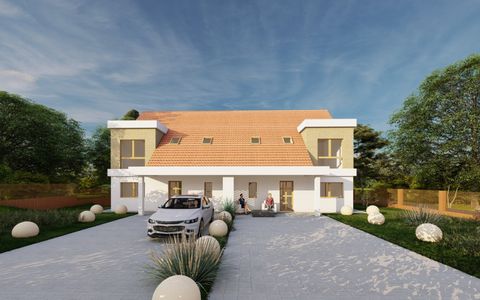 Duplex de vânzare, 118mp utili, 325mp teren Chinteni