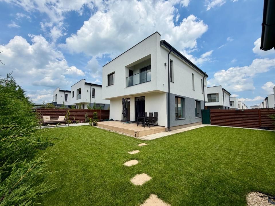 Vilă individuală P+1 în Tunari – confort modern și eficiență energetică – fotografia 1 din 14