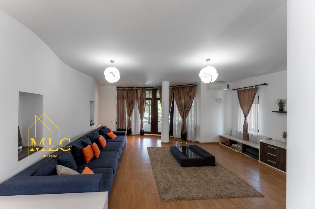 Vilă spectaculoasă cu deschidere la lac Snagov | Piscină | Teren tenis | Gruiu – fotografia 16 din 29