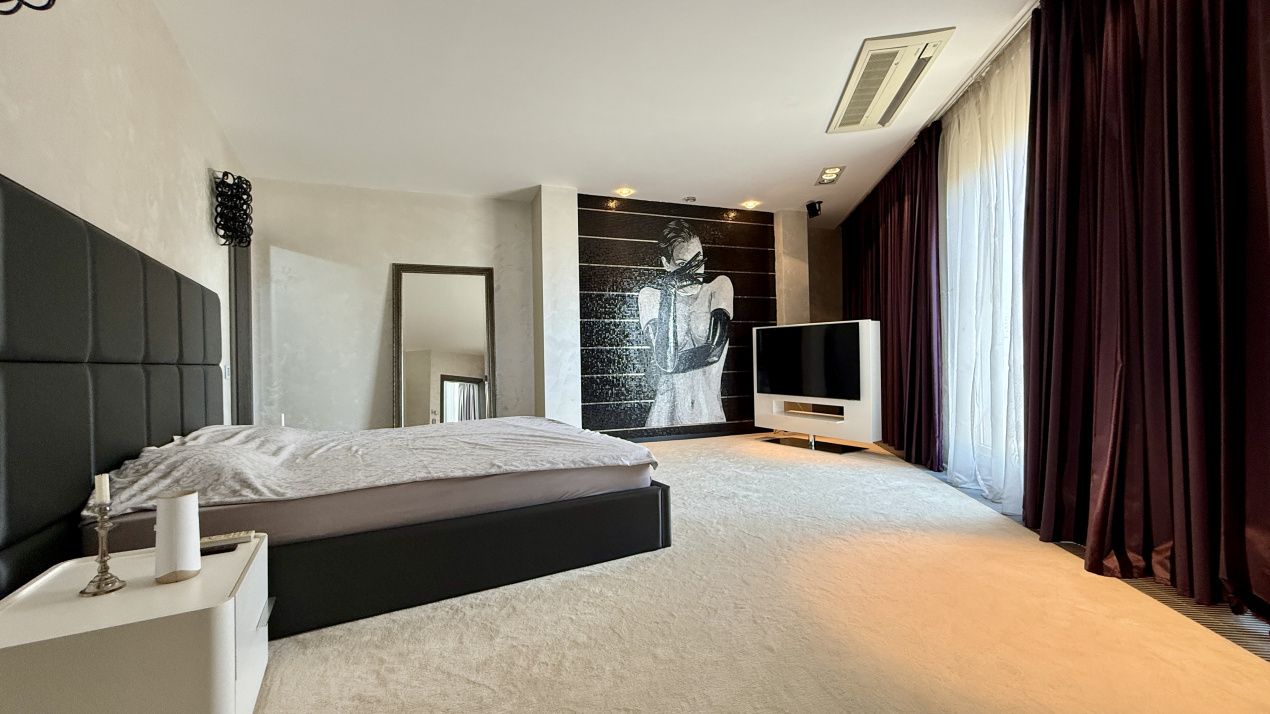 Penthouse UNIC 204 mp totali in Tomis Nord Constanta mobilat si utilat – fotografia 33 din 38