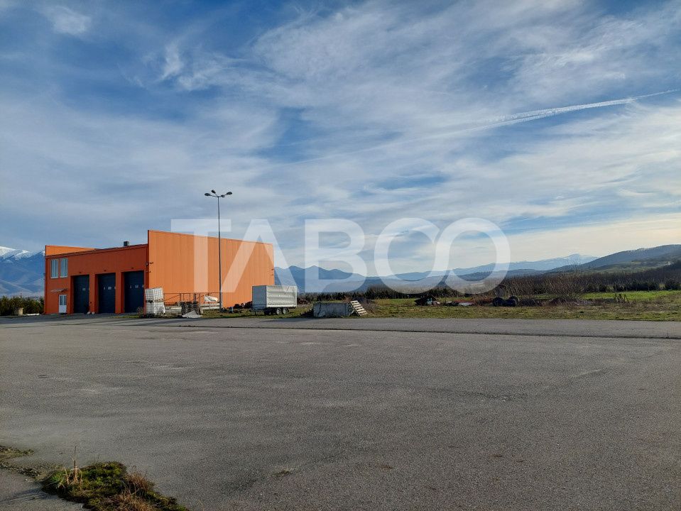 Hala industriala de vanzare cu teren de 12000 mp Bradu Sibiu – fotografia 12 din 13