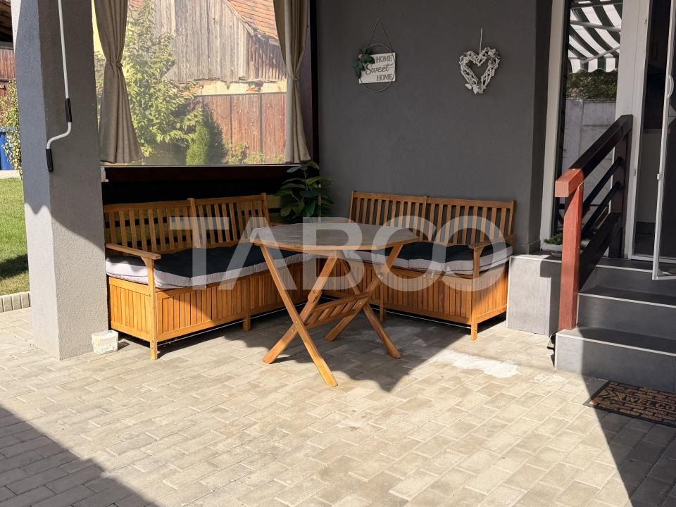 Casa individuala moderna de vanzare cu 5 camere 2 bai teren Sura Mare – fotografia 23 din 28