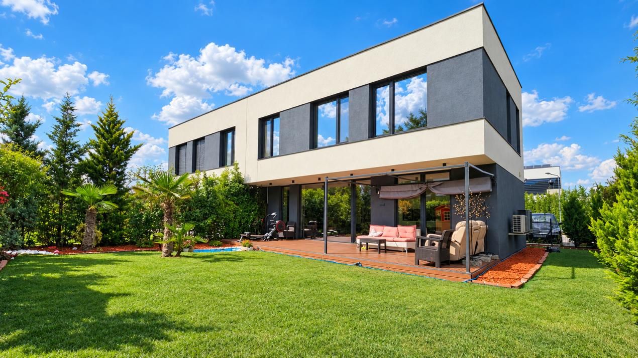 Modern Smart Villa 153 Sqm | 4 Rooms + 2 Parking | Tunari - Amber Gardens – fotografia 1 din 25