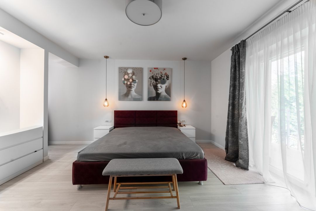 Vila 5 camere de inchiriat | American Village | Garaj | 5 min de OMV Pipera – fotografia 12 din 39