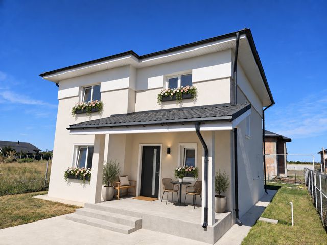 Vila de vanzare P+1, 5 camere, Samurcasi, Crevedia - zona lacuri – fotografia 2 din 14
