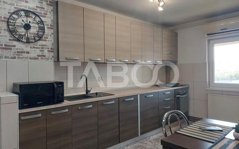 Apartament spatios 49 mp 2 camere decomandate 2 balcone Cisnadie