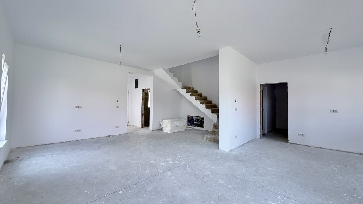 Comision 0% Duplex de vanzare, 5 camere despartit prin garaj - Mosnita Veche – fotografia 3 din 20