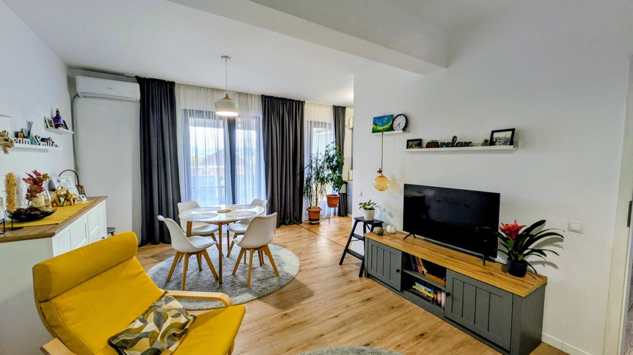 SIBIU, ZONA KOGĂLNICEANU, 55,20 mp, 2 CAMERE, LOGIE 13 MP, PARCARE SUBTERANĂ – fotografia 14 din 68