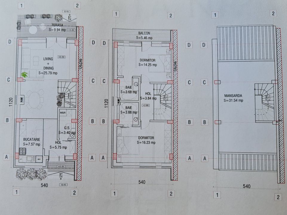 Case Insiruite de Vanzare 4 Camere, Acces Rapid Centru, 2 Locuri Parcare, Rahova – fotografia 3 din 5