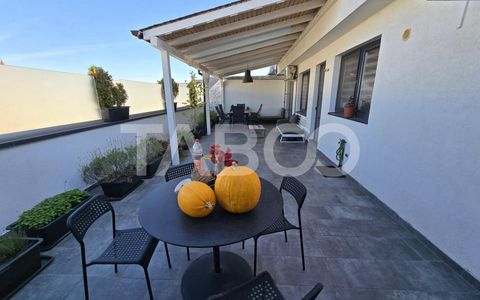 Penthouse 4 camere mobilat 2 bai 2 parcari terasa 72 mp Turnisor Sibiu