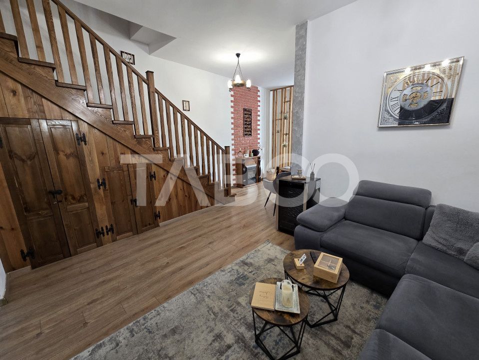 Apartament functional in regim hotelier 4 camere terasa parcare Sibiu – fotografia 6 din 19
