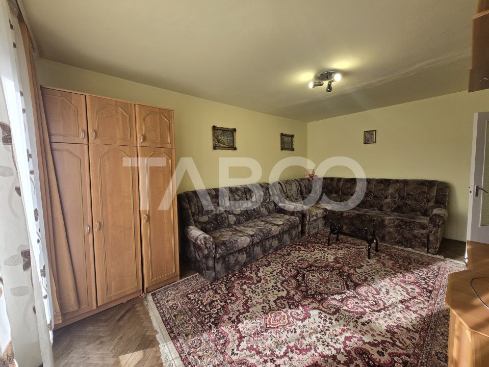 Apartament 2 camere de vanzare 52 mp decomandat balcon Strand Sibiu – fotografia 10 din 12