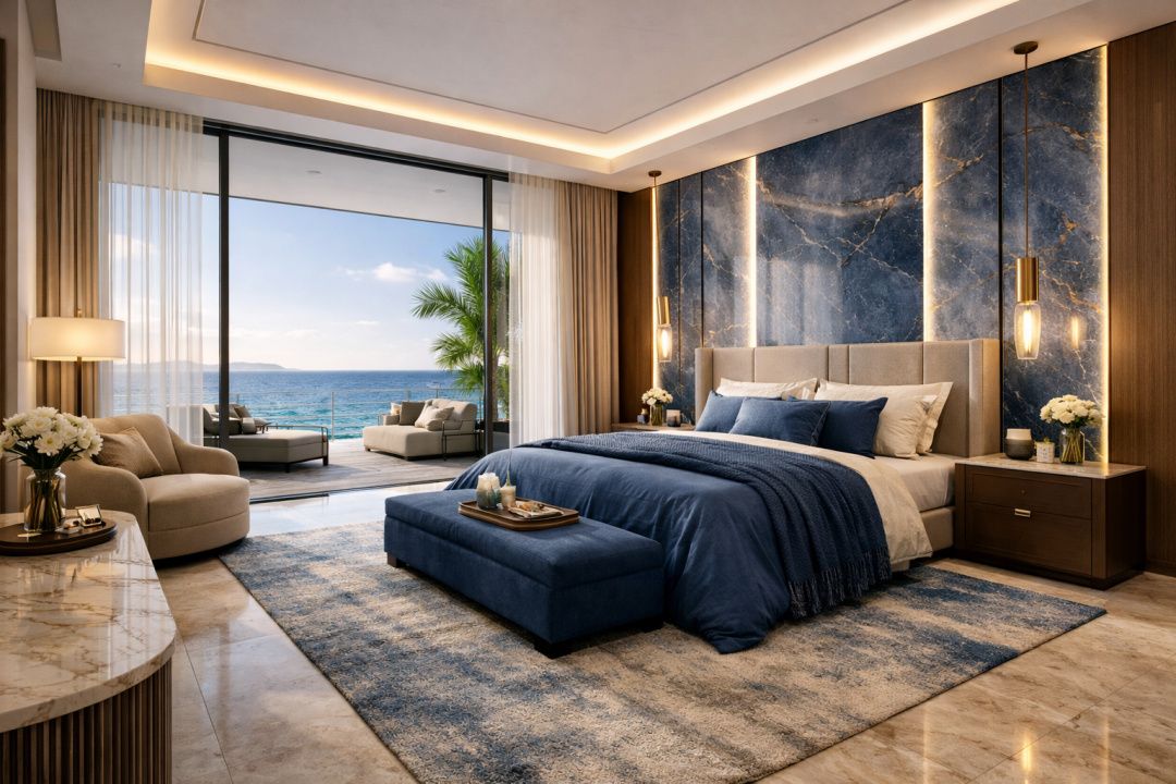 Penthouse Olimp – 139 mp | etaj 15 | panoramă frontala la mare, finisaje Tempini – fotografia 5 din 5
