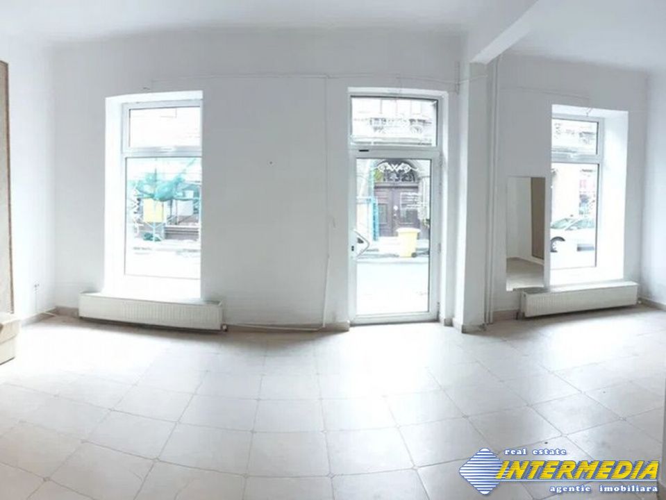 Spatiu comercial 30 mp de inchiriat in Alba Iulia Zona CETATE finisat si iber – fotografia 1 din 2