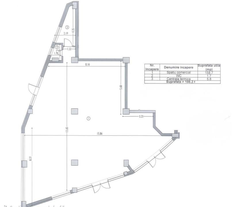 Spațiu Comercial Premium, 166 mp Utili, zona Auchan Oașului – fotografia 12 din 12