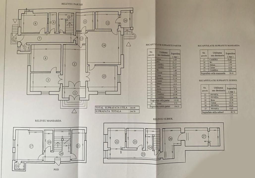 Casa Interbelica - Teren 1013 mp - Foisorul de Foc - Comision 0% – fotografia 17 din 18