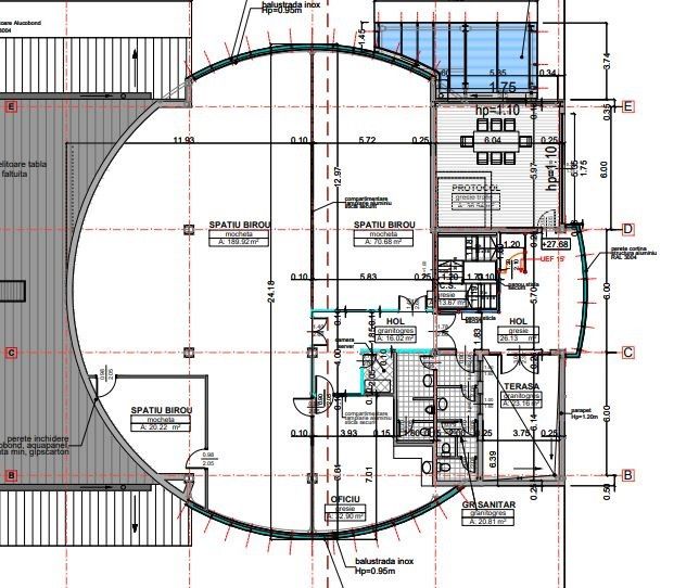 Spatiu de birouri cu panorama, Sigma Center – fotografia 9 din 13