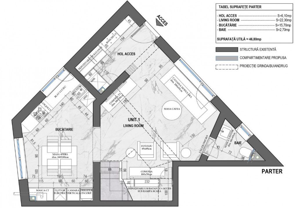 Duplex modern P+1 de vânzare în Dacia – 95,9 mp utili – fotografia 18 din 21