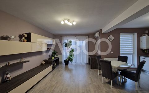 Apartament decomandat 3 camere mobilat si utilat Turnisor Sibiu