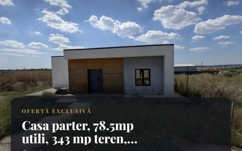 Casa parter, 78.5mp utili, 343 mp teren, Preajba, zona Selgros