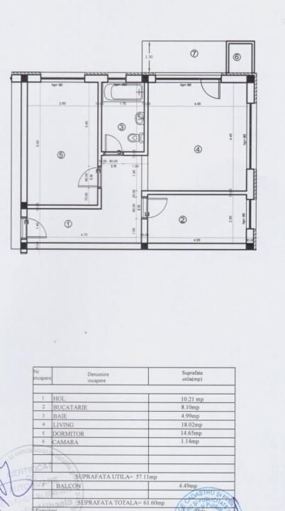 EXCLUSIVITATE-Apartament 2 camere decomandate+pod amenajat | Subcetate, Floresti – fotografia 22 din 22