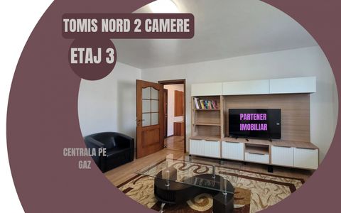 OMV- Tomis Nord- 2 camere decomandate, mobilate, cu centrala pe gaz