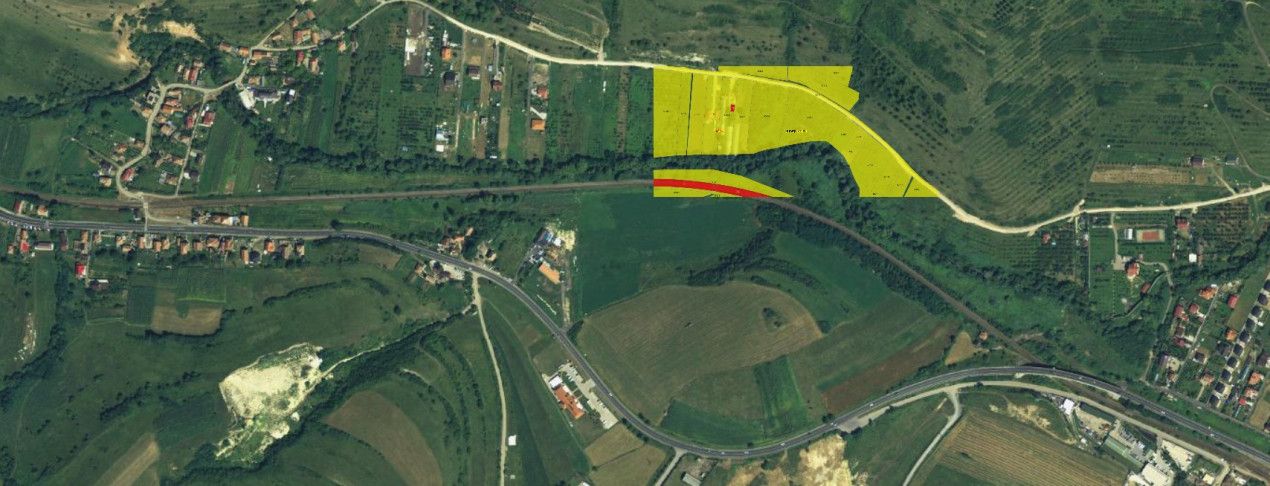 Teren construcții intravilan de 4700 mp, Baciu - Comision 0% – fotografia 1 din 5