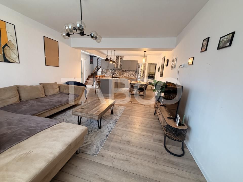 Casa individuala moderna de vanzare cu 5 camere 2 bai teren Sura Mare – fotografia 1 din 28