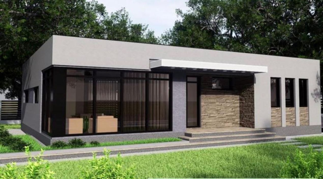Casa plan parter, 406 mp teren, 105 mp utili, Magnolia – fotografia 1 din 2
