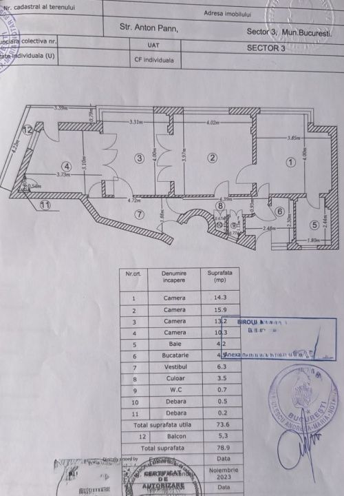 Apartament 4 Camere | Anton Pann - Ultracentral – fotografia 14 din 14