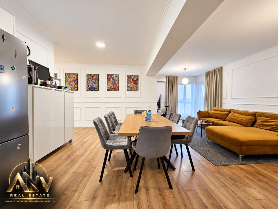 APARTAMENT 3 CAMERE 85MP | 2 LOCURI SUBTERAN | PIPERA | SCOALA AMERICANA – fotografia 7 din 19
