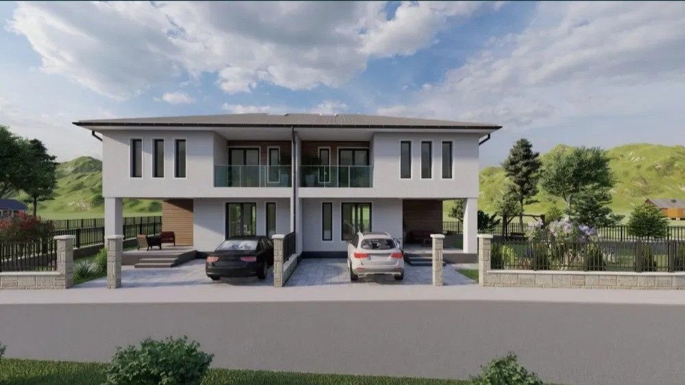 Teren în CHINTENI teren intravilan, 713 mp, cu proiect de DUPLEX – fotografia 2 din 5