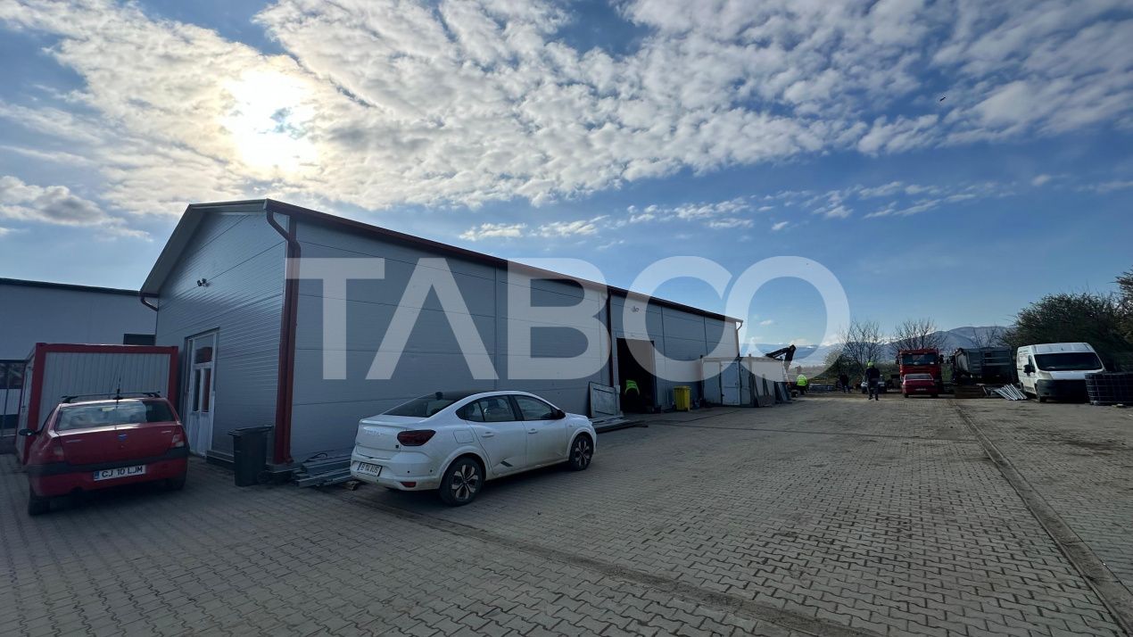 Hala de vanzare cu acces direct din DnE1 industriala Cristian Sibiu – fotografia 3 din 6