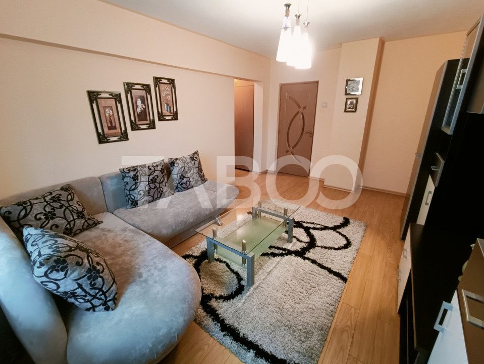 Apartament cu 3 camere 2 bai 63 mp utili etaj 1 in Sibiu zona Turnisor – fotografia 1 din 14