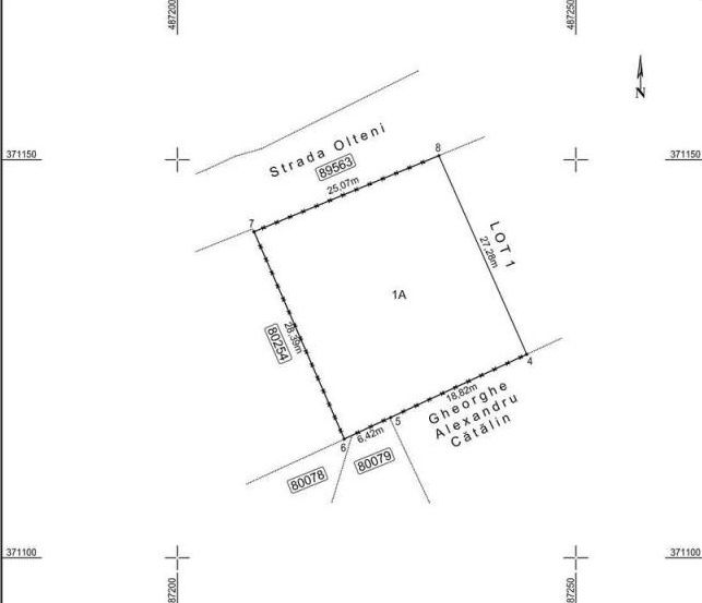 Teren 700 mp în Smeura – la 2,5 km de Trivale | Utilități la poartă | Ideal 2 ca – fotografia 1 din 1