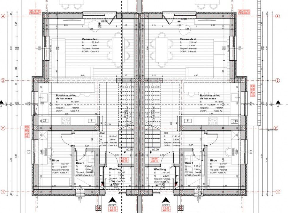 Duplex de vânzare, 120mp utili, 550mp teren pe unitate – fotografia 8 din 9