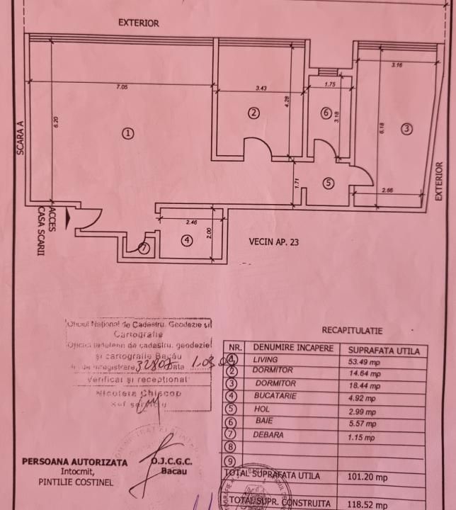 Apartament imposibil de ignorat | living de 54 mp | liber la vânzare – fotografia 9 din 9
